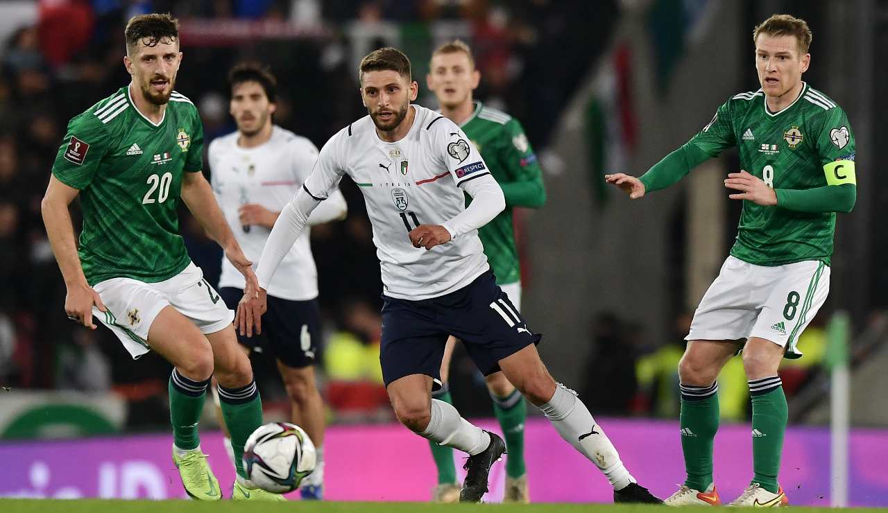 Irlanda del Nord-Italia 0-0, le pagelle: ci provano solo Berardi e Di Lorenzo